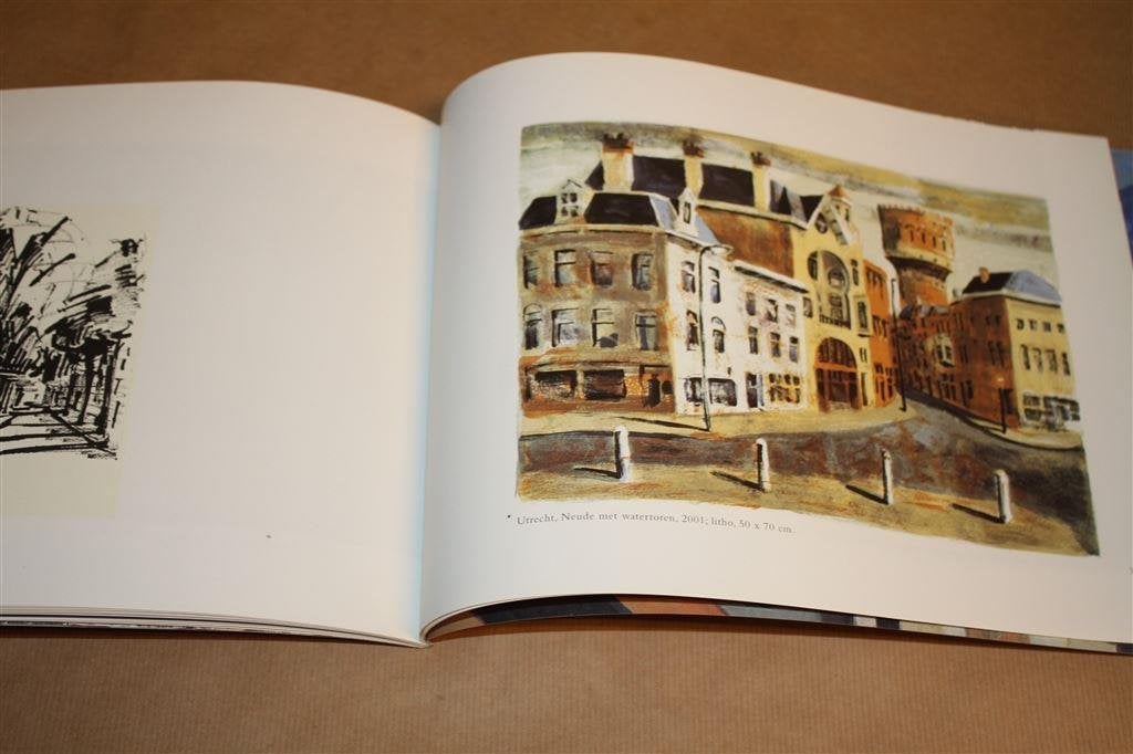 Jeroen Hermkens. Recent werk. Schilderijen en litho's., Ophalen of Verzenden, Gelezen