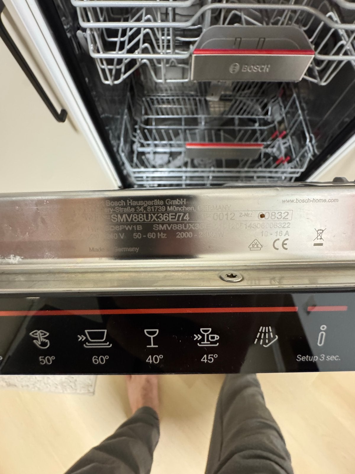 Foto 4 van Vaatwasser Bosch  Serie 8 PerfectDry A+++. Ik kan Bezorgen
