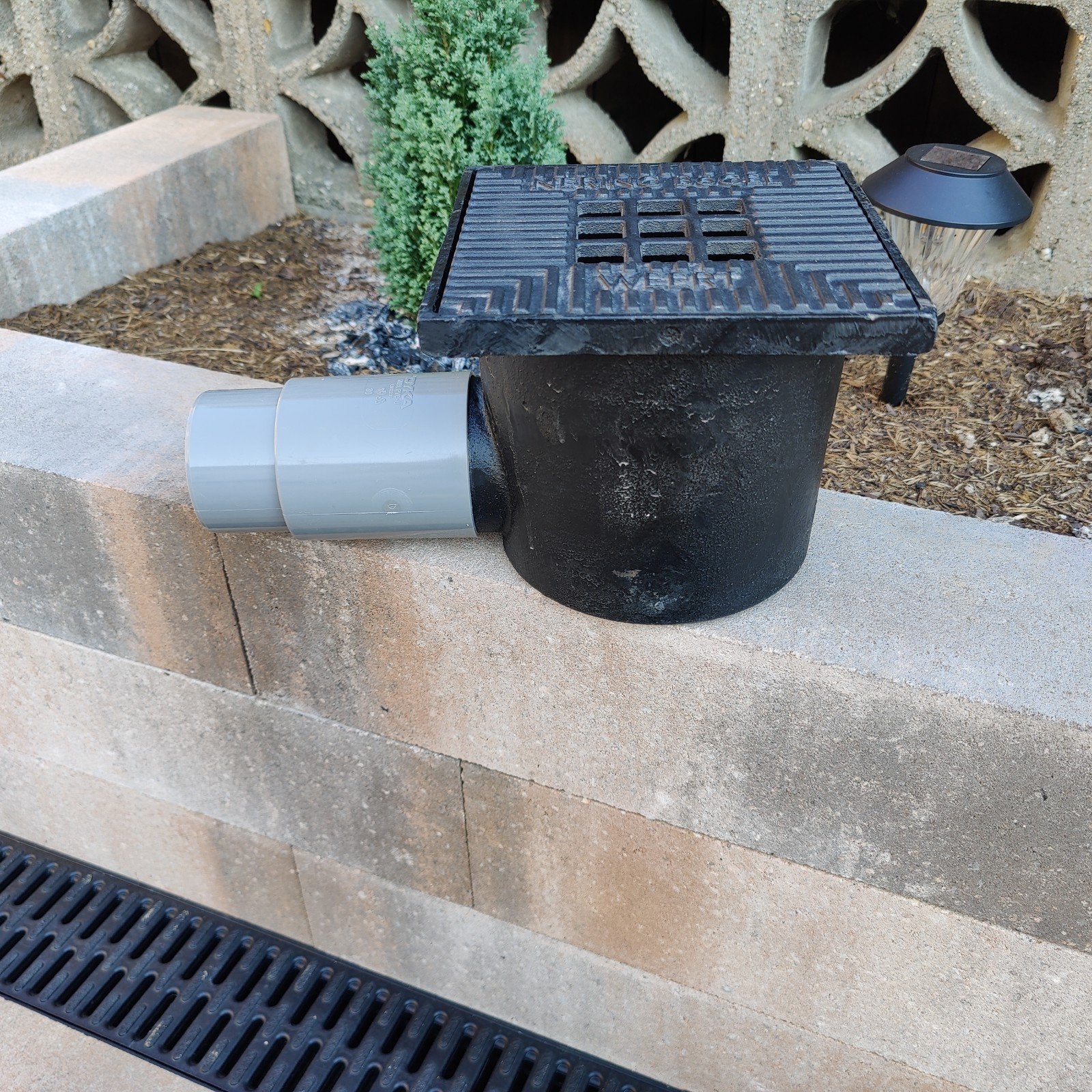 gietijzer afvoerput buiten 20*20, Ophalen, Minder dan 20 mm, Nieuw, Minder dan 2 meter