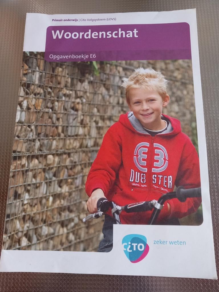 Groep 6 citotoets cito Woordenschat E6 + antwoordenblad, Ophalen of Verzenden