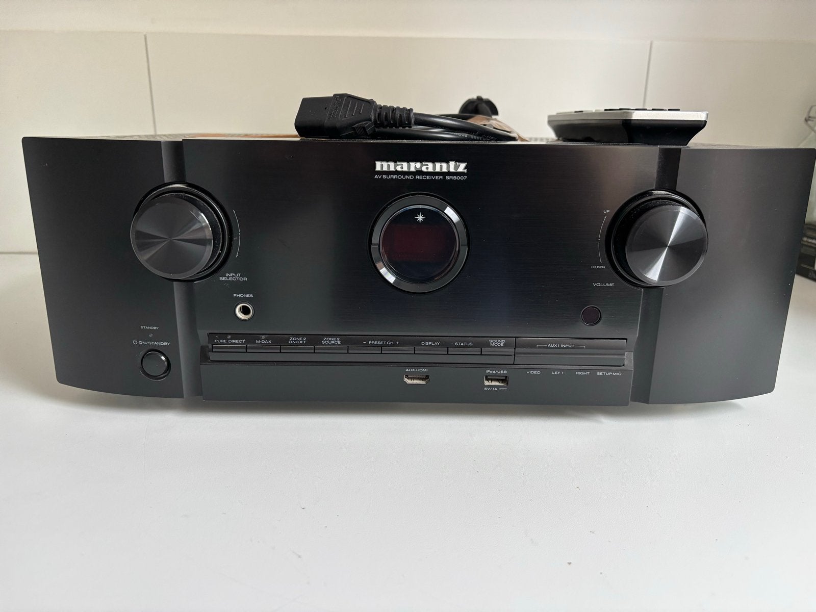 Marantz SR5007AV Receiver - Zo goed als nieuw, Zo goed als nieuw, 120 watt of meer, Ophalen, Marantz