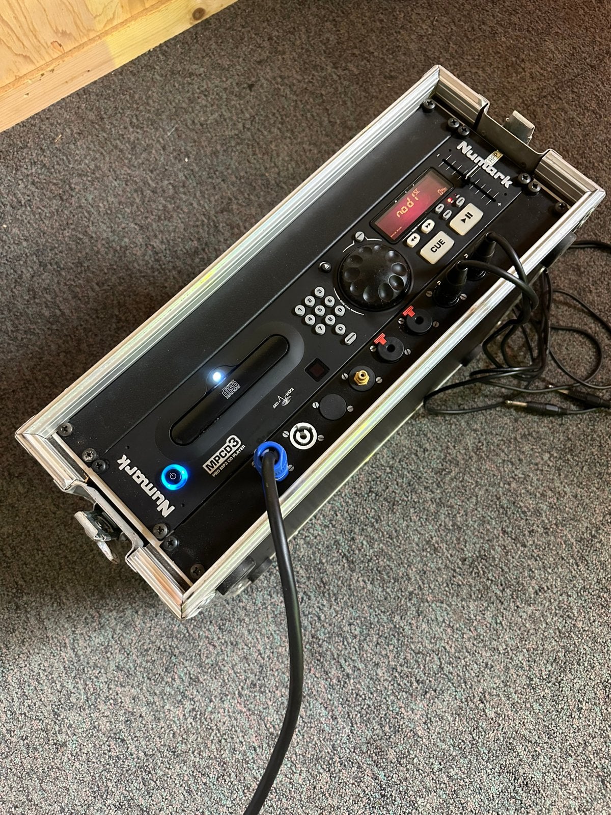 Numark CD speler in flightcase, Ophalen, Zo goed als nieuw, Audio