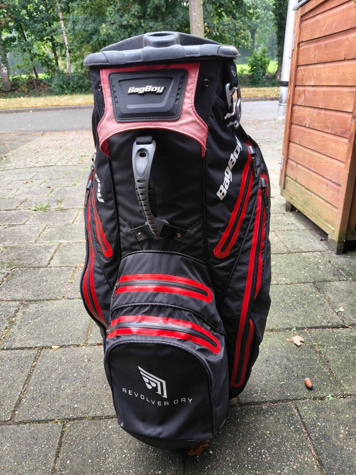 BagBoy Revolver Dry Golftas - Waterdicht, Sport en Fitness, Ophalen of Verzenden, Zo goed als nieuw, Tas, Overige merken