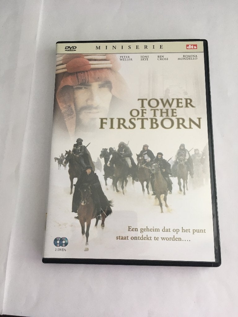 tower of the firstborn (2 DVD's) mini serie 3 uur, Cd's en Dvd's, Alle leeftijden, Ophalen of Verzenden, Zo goed als nieuw, Actie en Avontuur