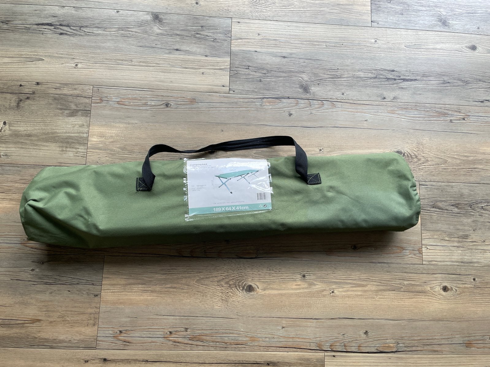 Campingbed - Lichtgewicht en Draagbaar, Ophalen of Verzenden, Zo goed als nieuw
