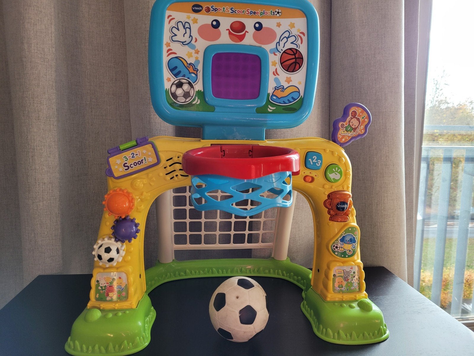 vtech sport en scoor speelplaats, Ophalen, Zo goed als nieuw, 6 maanden tot 2 jaar