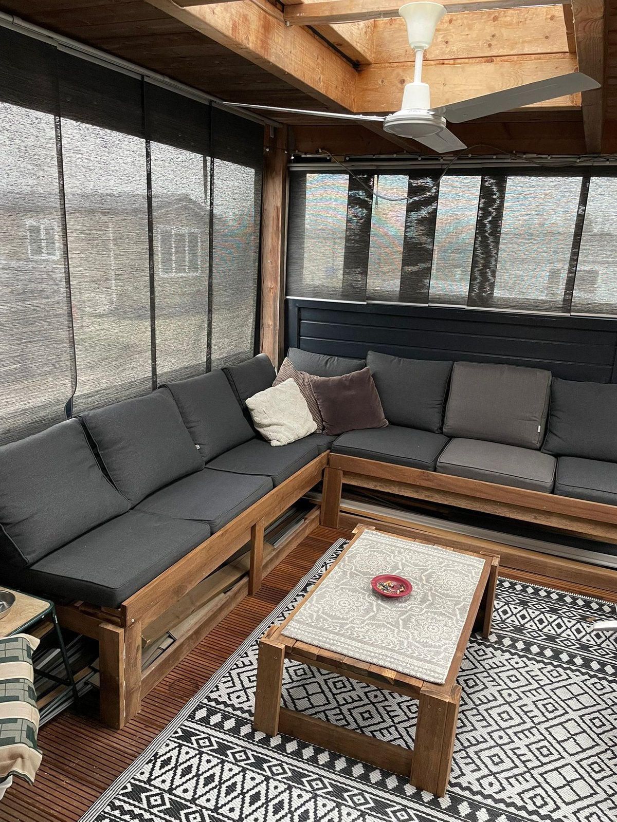 Zelfgemaakte tuin set, Ophalen, Zo goed als nieuw