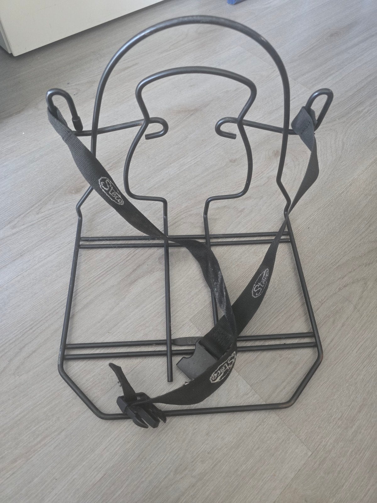 fiets bagagedrager / bike bag carrier, Ophalen