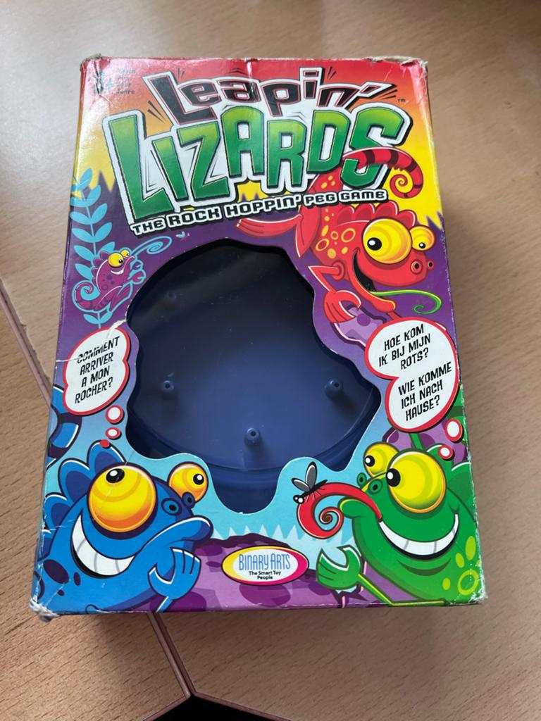 Leapin' Lizards: The Rock Hoppin' Peg Game - Reisspel, Een of twee spelers, Ophalen of Verzenden, Gebruikt, Reisspel