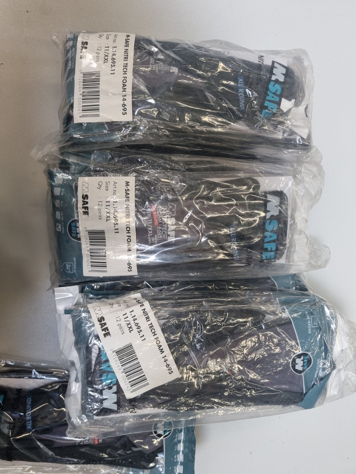 M-SAFE Nitri Tech Foam 14-695 Werkhandschoenen - Maat 11/XXL, Ophalen of Verzenden, Nieuw