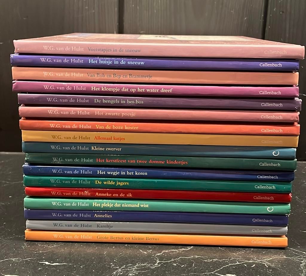 W.G. Van de Hulst boekjes, Ophalen, Zo goed als nieuw, Fictie algemeen