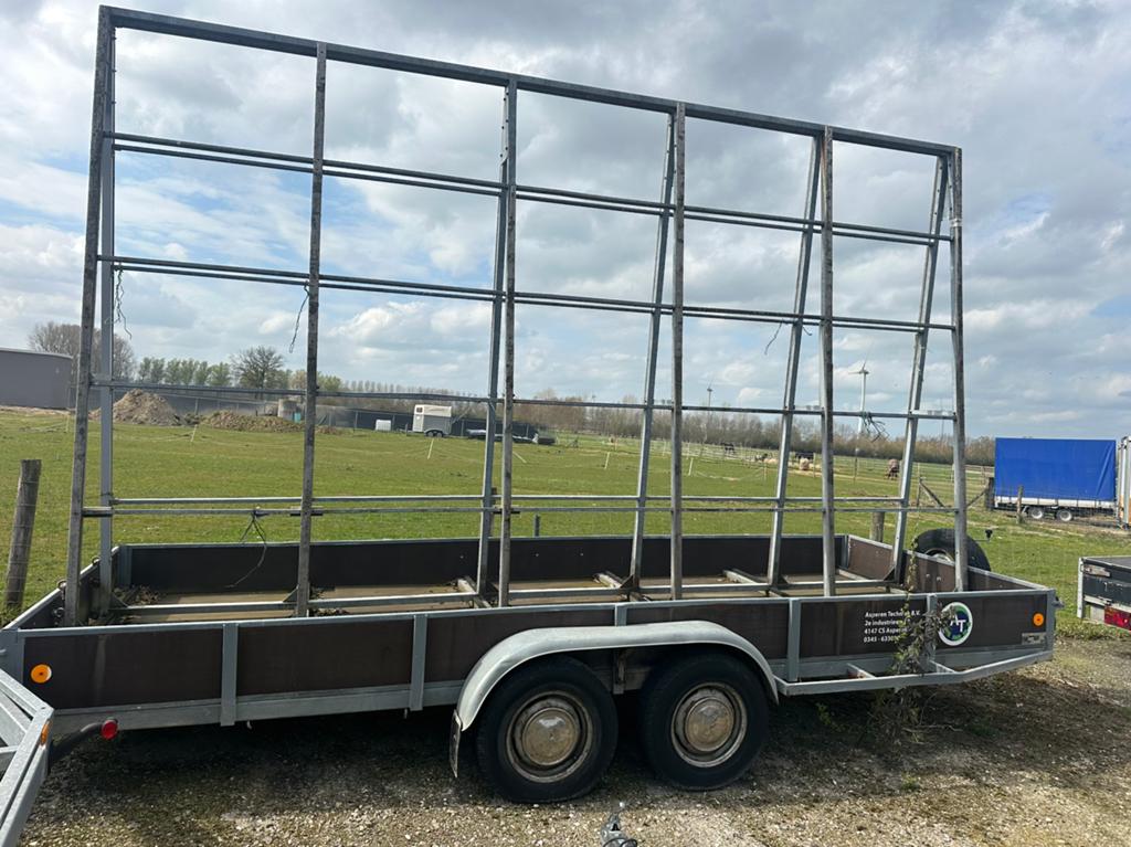 Tandemasser glas resteel aanhanger !!!, Auto diversen, Aanhangers en Bagagewagens, Ophalen of Verzenden