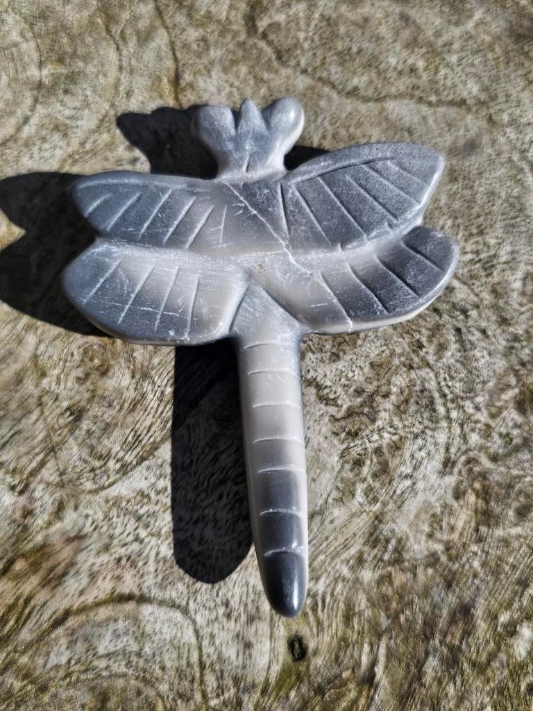 Knappe taiji jade libelle, Verzamelen, Mineralen en Fossielen, Ophalen of Verzenden