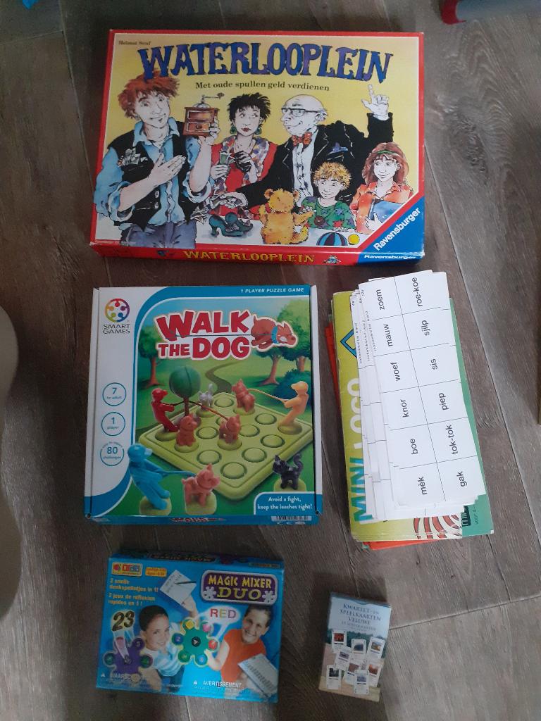 Verschillende spellen, Vijf spelers of meer, Ophalen of Verzenden, Zo goed als nieuw