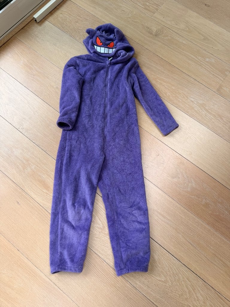 Onesie Pokémon Gengar maat 122-128, Jongen of Meisje, H&M, Ophalen of Verzenden, Overige typen