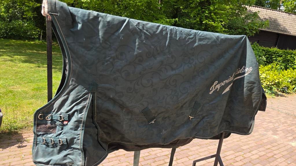 Imperial riding regendeken maat 185 groen, Ophalen of Verzenden