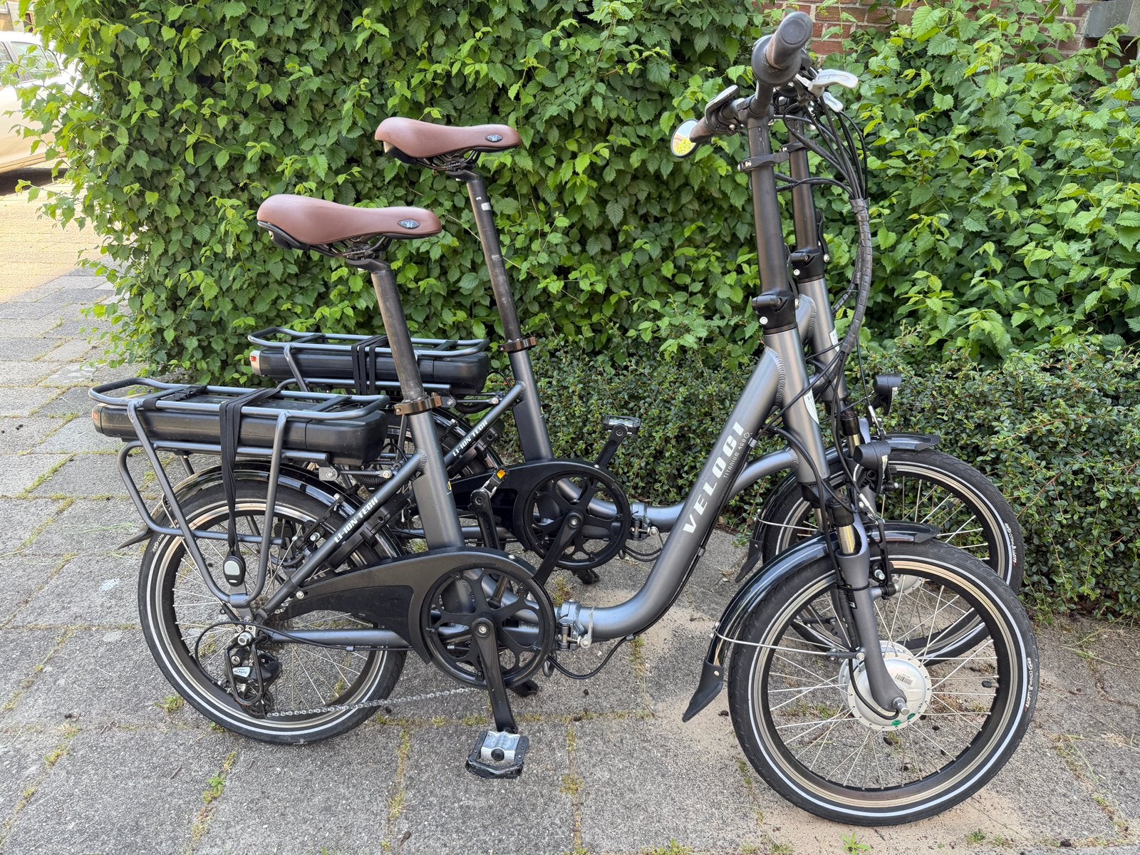 Veloci elektrische vouwfietsen, Ophalen, Zo goed als nieuw, 20 inch of meer, Versnellingen