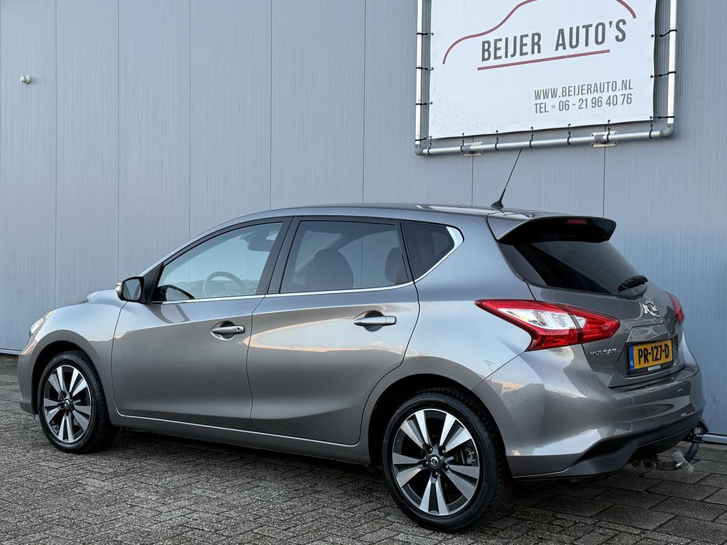 Nissan Pulsar 1.2 DIG-T N-Connecta Navigatie/Trekhaak., Auto's, Nissan, Voorwielaandrijving, Gebruikt, Euro 6, 4 cilinders