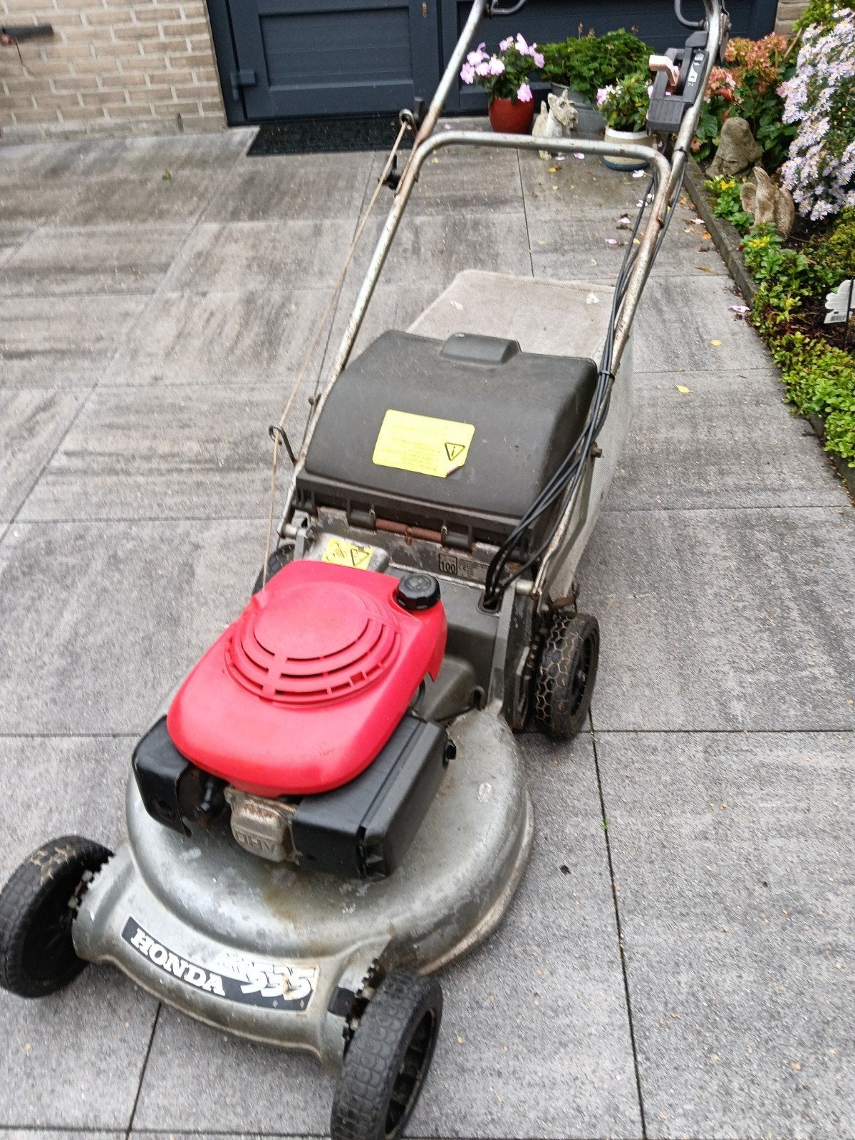 Grasmaaier benzine, HONDA HRD 535. géén aandrijving, Ophalen, 50 cm of meer