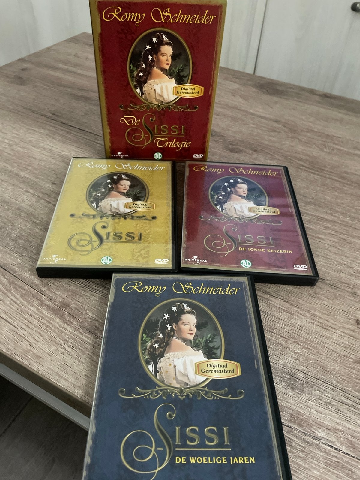 Sissi Trilogie DVD Boxset - Digitaal Geremasterd, Alle leeftijden, Nederlands, Duits, Ophalen of Verzenden