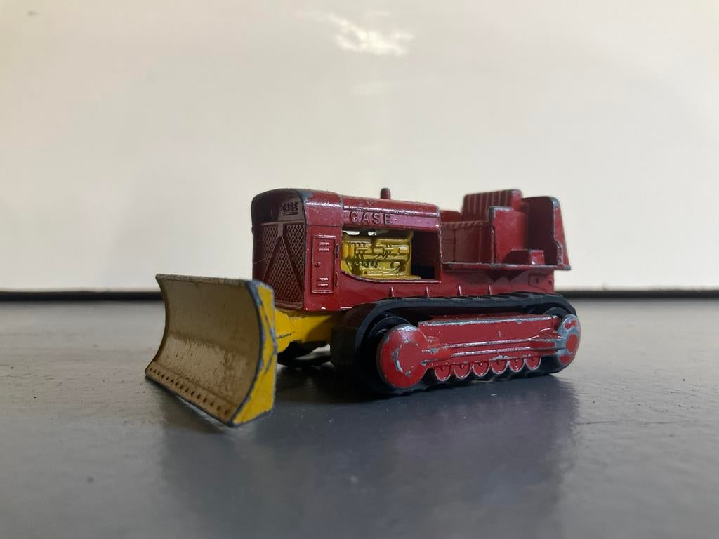 Matchbox Case bulldozer 1969, Ophalen of Verzenden, Zo goed als nieuw