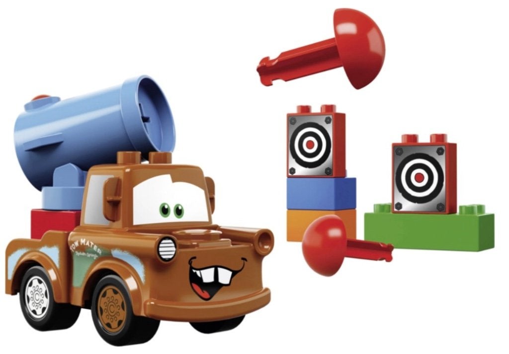 Pakket Lego Duplo CARS 6134, 6132, 5818, 5817, 5815!, Compleet, Verzenden, Zo goed als nieuw, Complete set