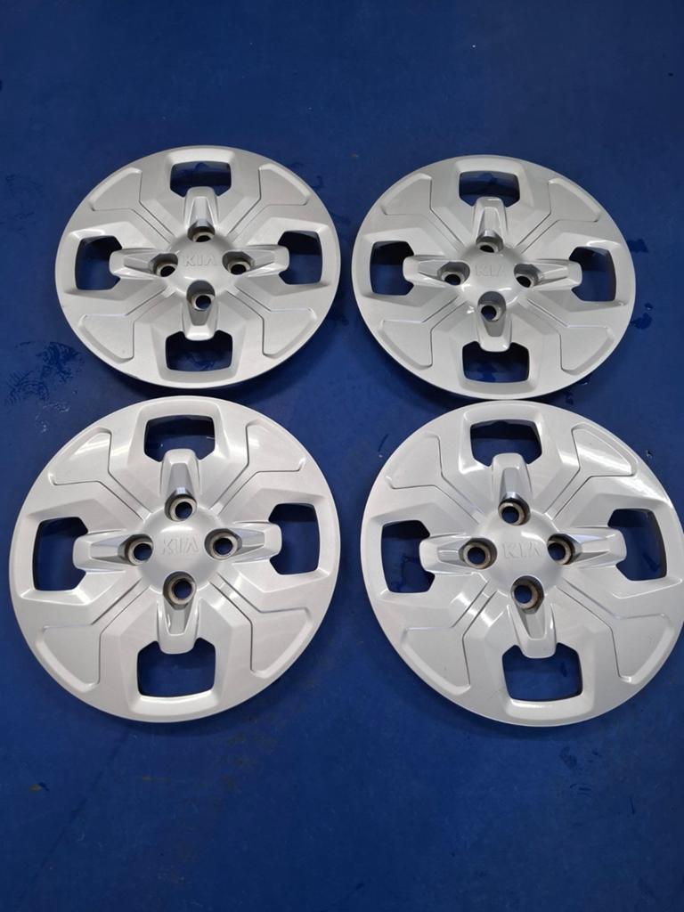 Kia picanto 14 inch wieldoppen, Auto diversen, Wieldoppen, Ophalen of Verzenden, Zo goed als nieuw