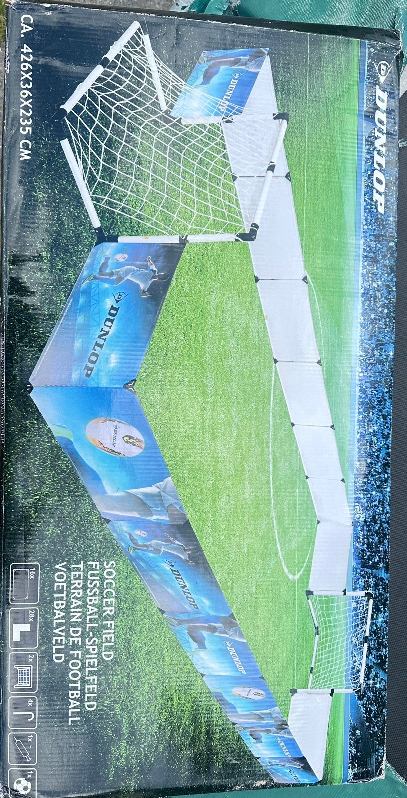 Voetbalveld Dunlop, Ophalen, Nieuw, Overige typen