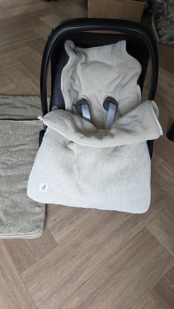 2x Jollein voetenzak / autostoel zak – Maxi-Cosi, Ophalen, Overige methoden, Zo goed als nieuw, 0 t/m 13 kg