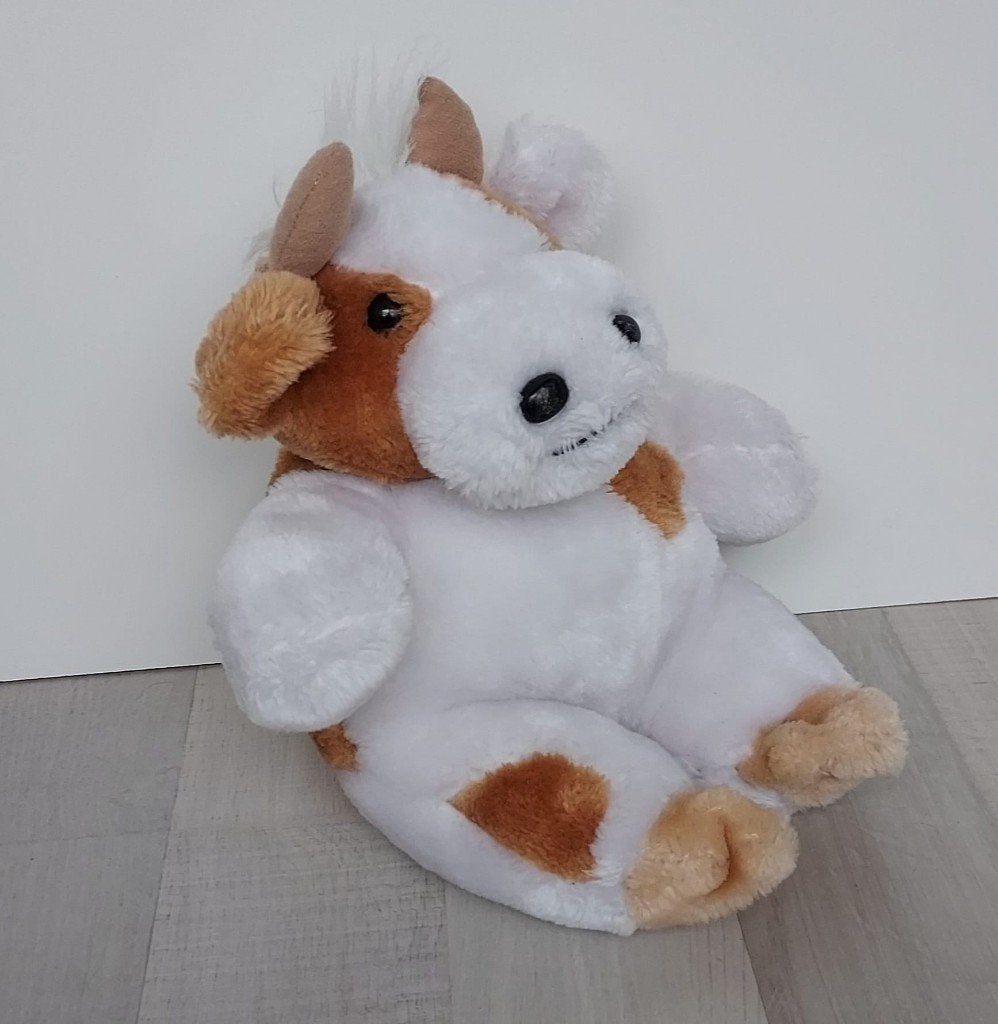 Leuke Pluche koe van mooie kwaliteit pluche - 25 cm hoog, Ophalen of Verzenden, Zo goed als nieuw, Overige typen
