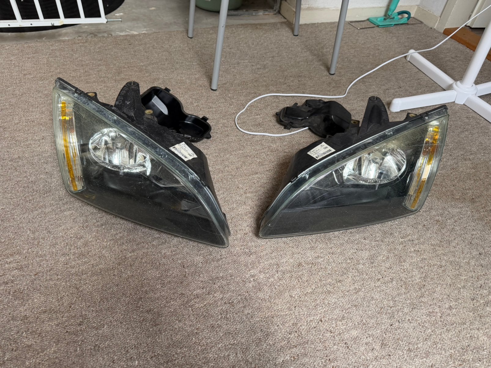 Ford focus mk2 koplampen links en rechts, Ophalen of Verzenden, Ford