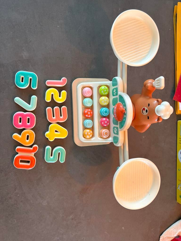 Kinder weegschaal rekenen., Ophalen of Verzenden, Zo goed als nieuw, Rekenen