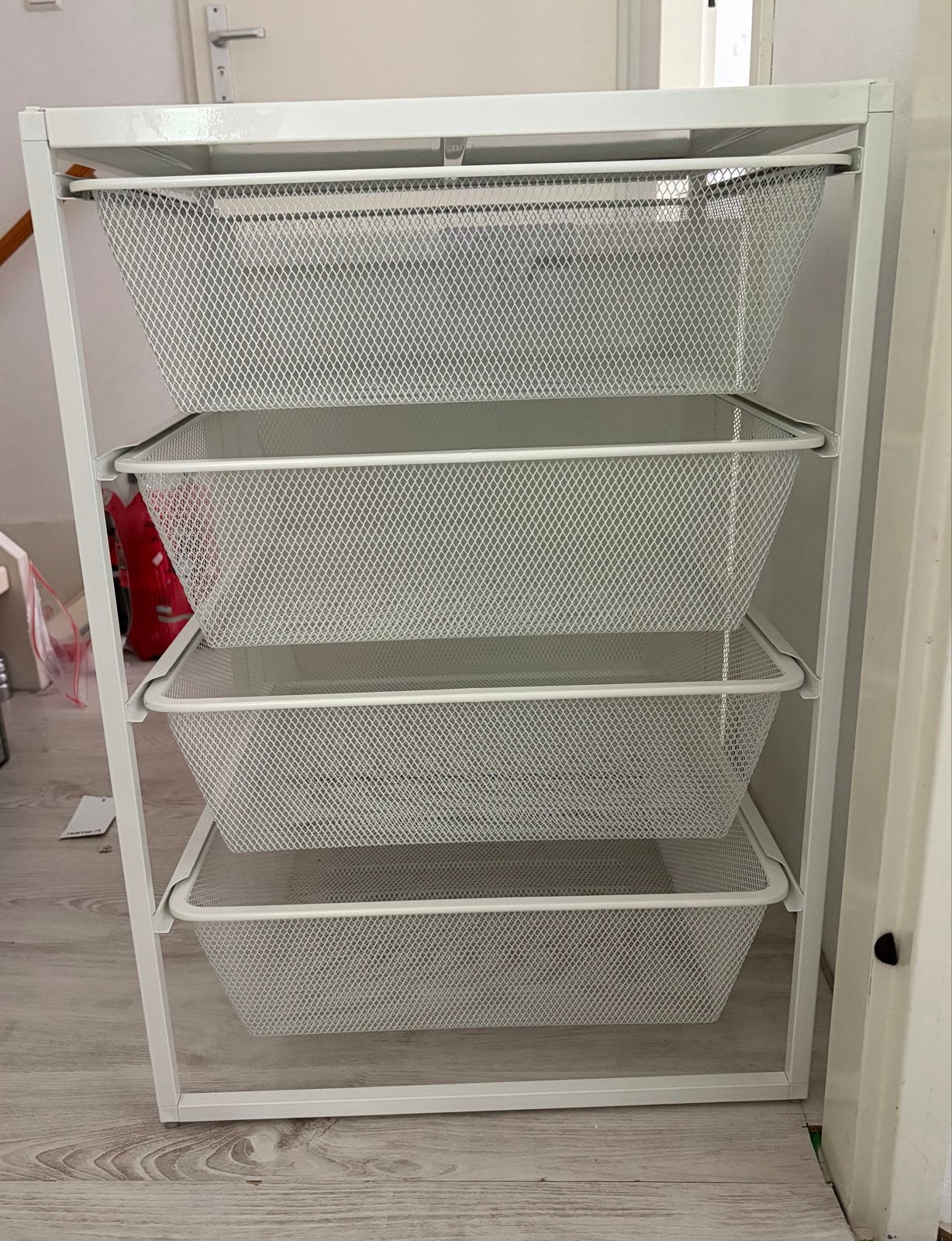 IKEA JONAXEL Opbergcombinatie met 4 manden, Ophalen, Gebruikt