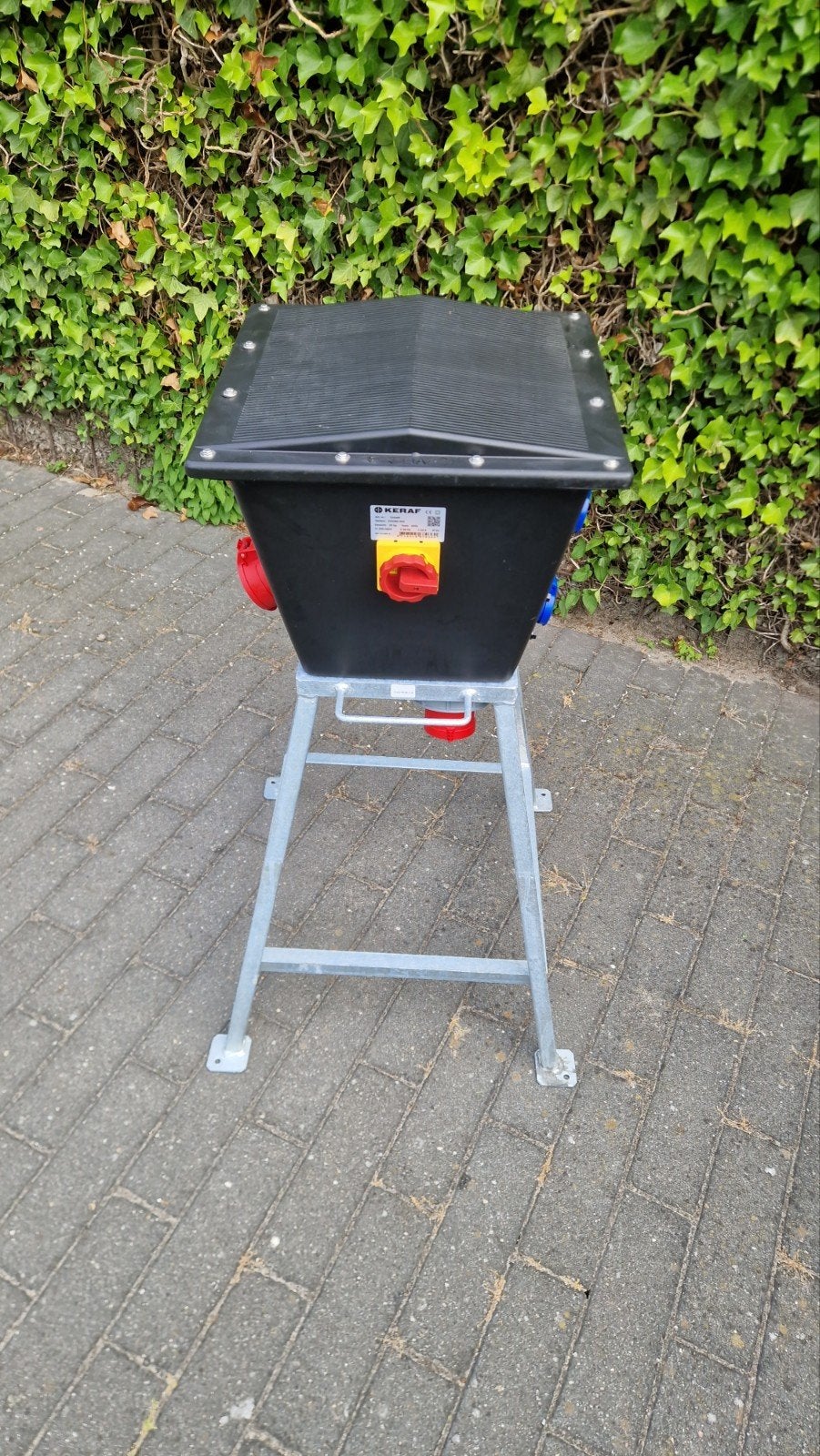 Keraf 63 A verdeelkast / Zwerfkast / Bouwaansluitkast, Doe-het-zelf en Verbouw, Elektra en Kabels, Ophalen, Nieuw, Overige merken