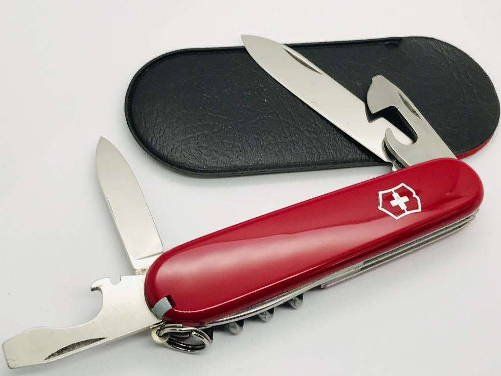 OLD ELINOX (VICTORINOX) Spartan 91mm Serviced Swiss Army, Caravans en Kamperen, Ophalen of Verzenden, Zo goed als nieuw