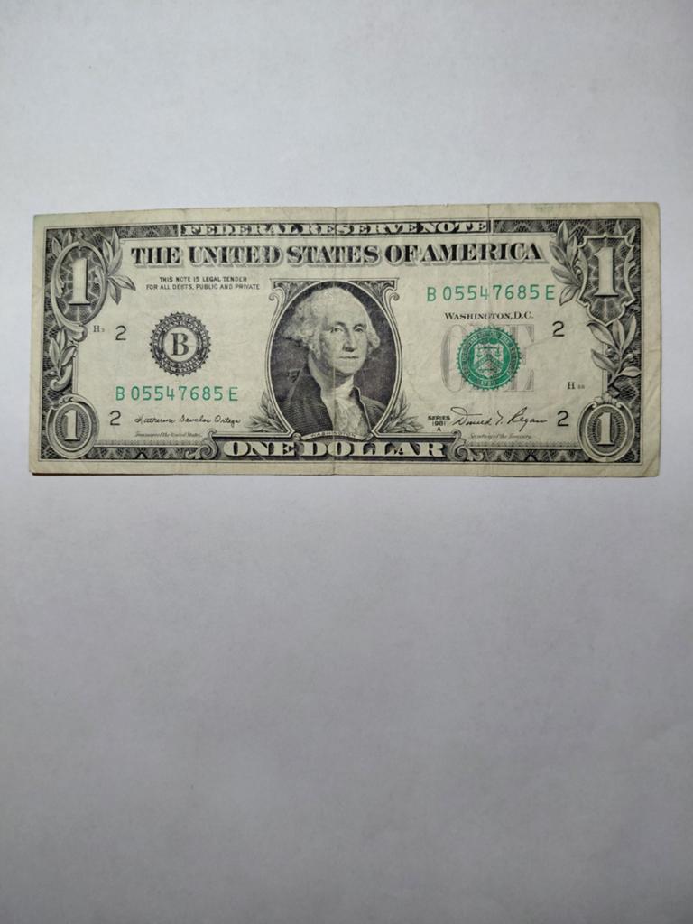 Amerikaanse 1 dollar 1981, Ophalen of Verzenden, Noord-Amerika
