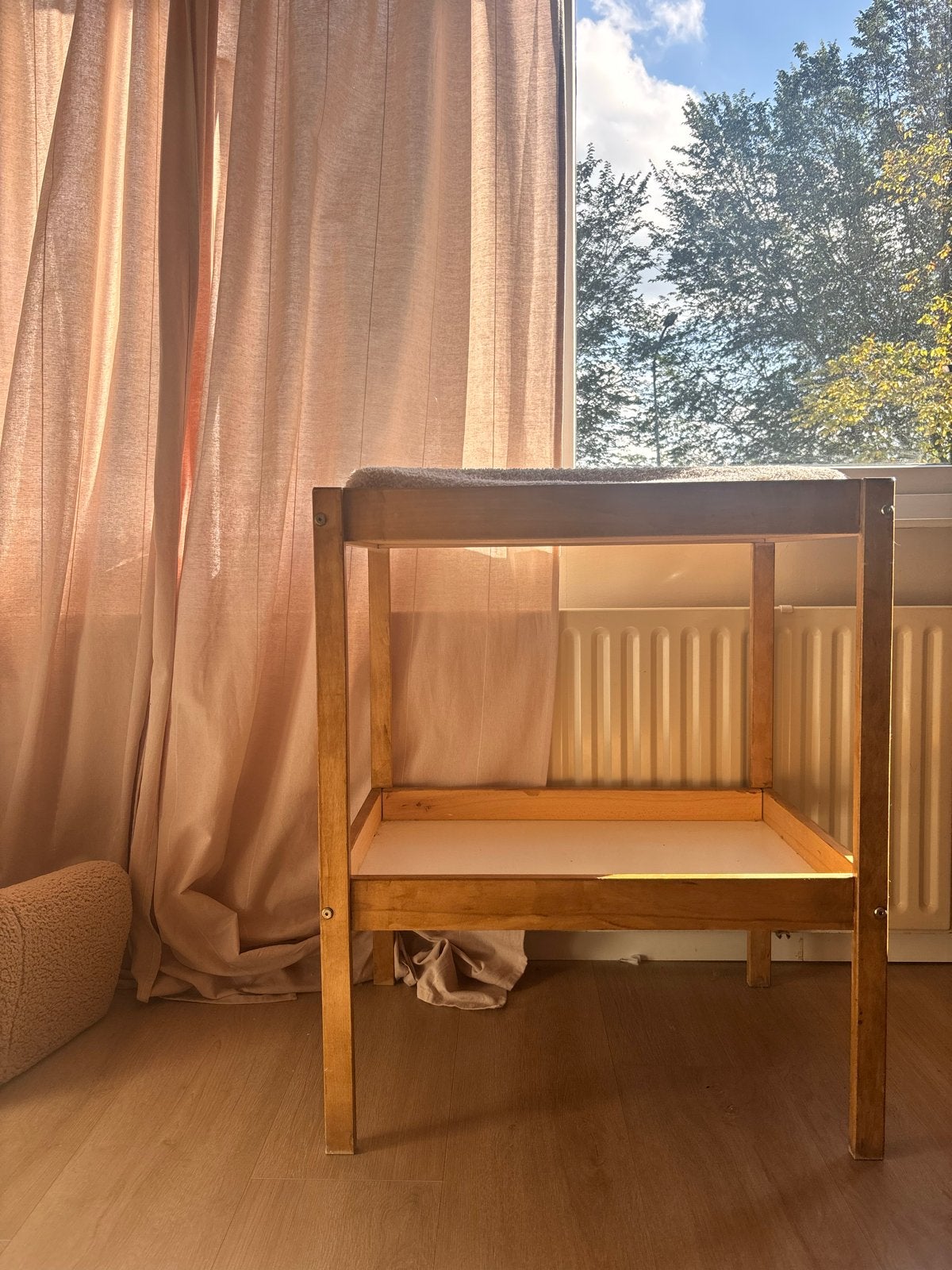 Gratis IKEA commode - gebeitst, Ophalen of Verzenden, Gebruikt, Commode