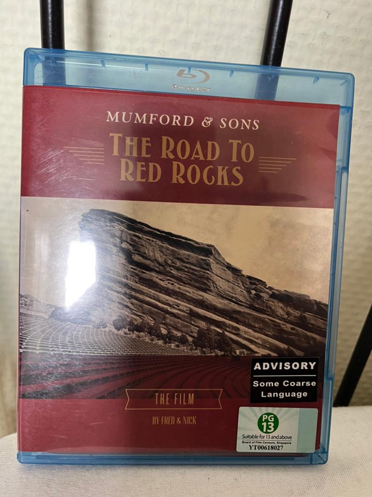 Blu ray Mumford Sons - The road to red rocks, Cd's en Dvd's, Blu-ray, Ophalen of Verzenden, Zo goed als nieuw, Muziek en Concerten