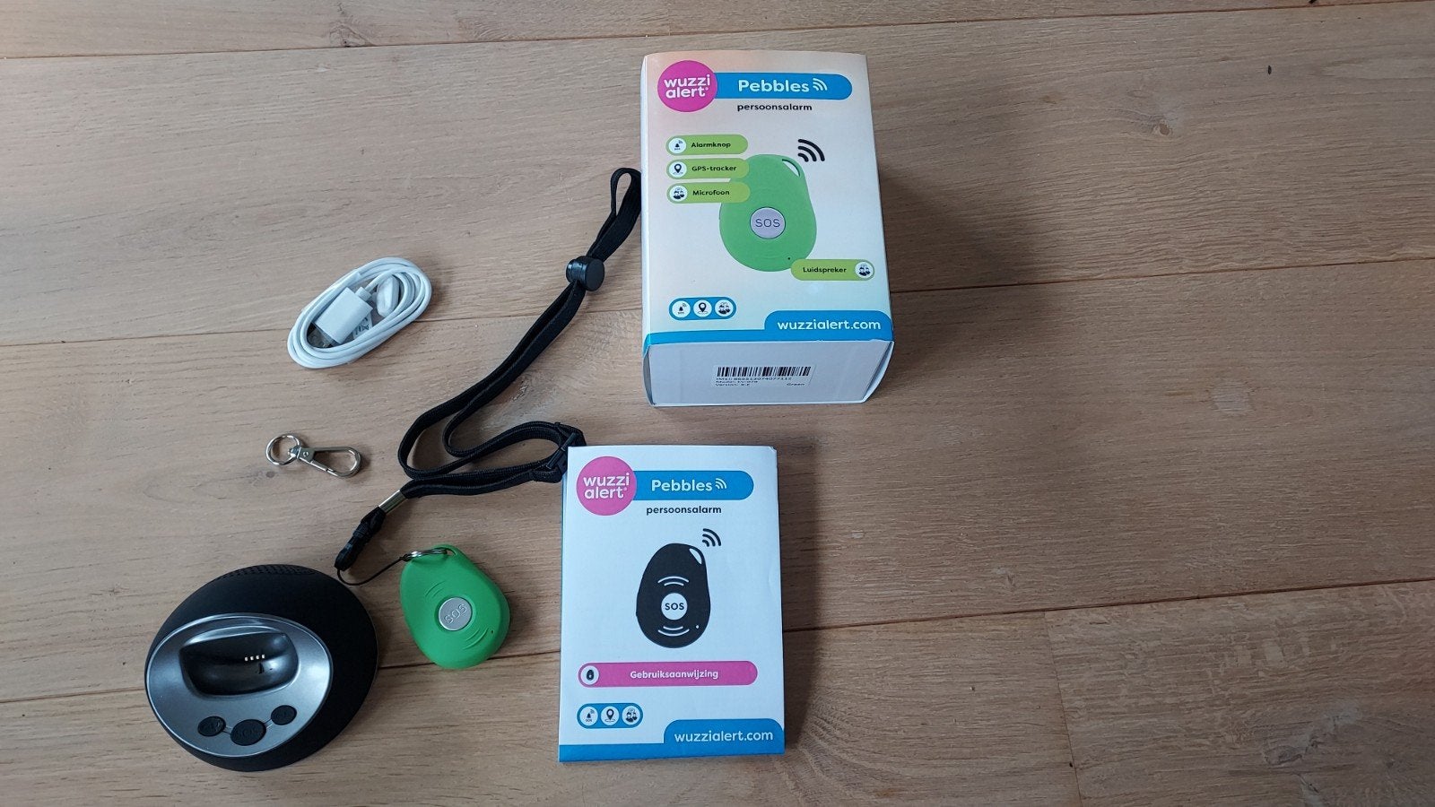 Wuzzi Alert Pebbles III Startpakket - Persoonsalarm, Ophalen of Verzenden, Nieuw