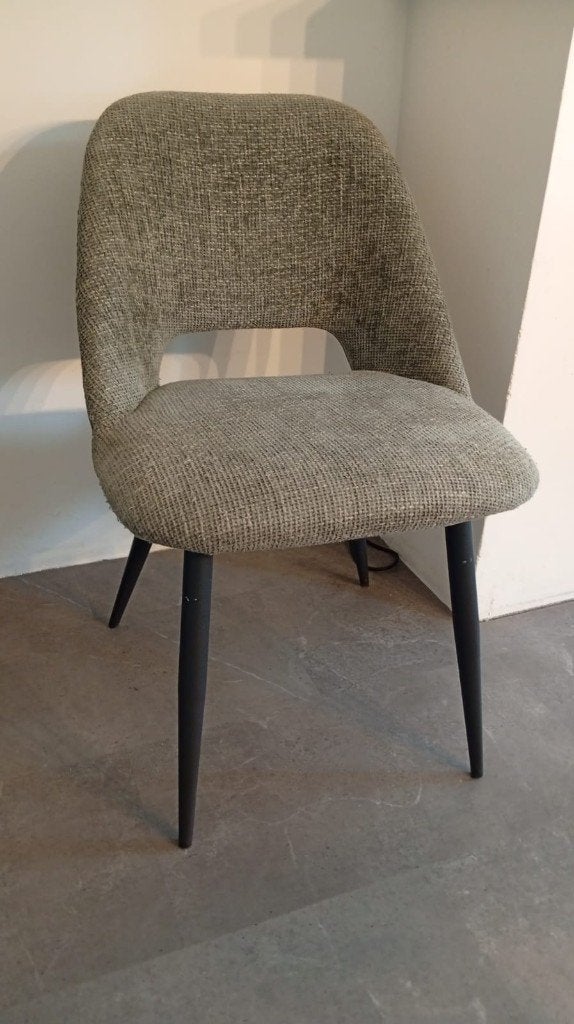 Groene eetkamerstoelen