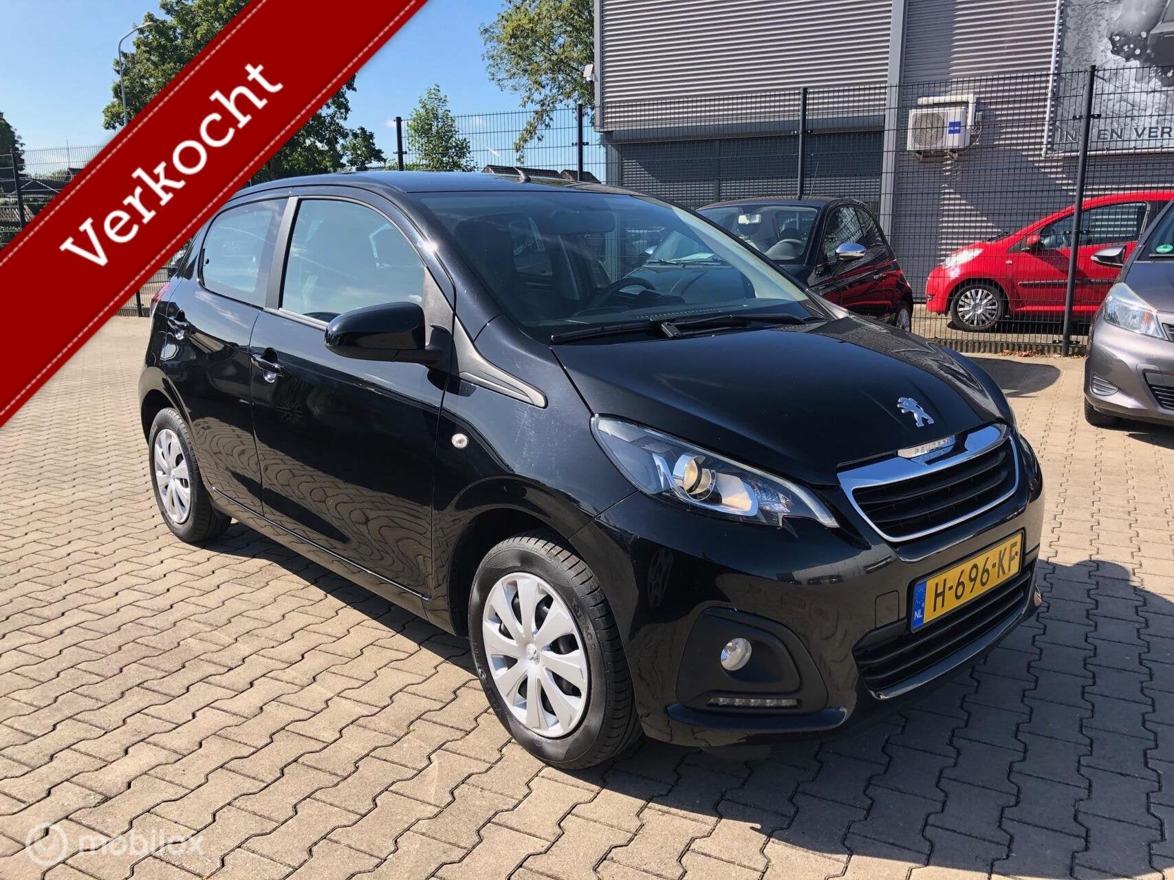 Peugeot 108 1.0 e-VTi 4DRS AIRCO ELL PAKK LED .., Voorwielaandrijving, Stof, Gebruikt, 4 stoelen