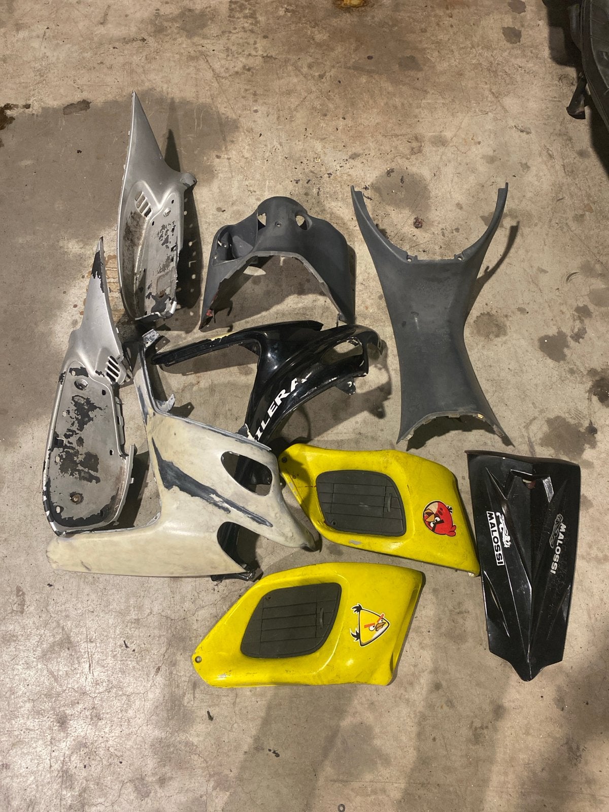 !!!Gilera Runner kappen!!!, Fietsen en Brommers, Ophalen of Verzenden, Gebruikt, Kap, Piaggio
