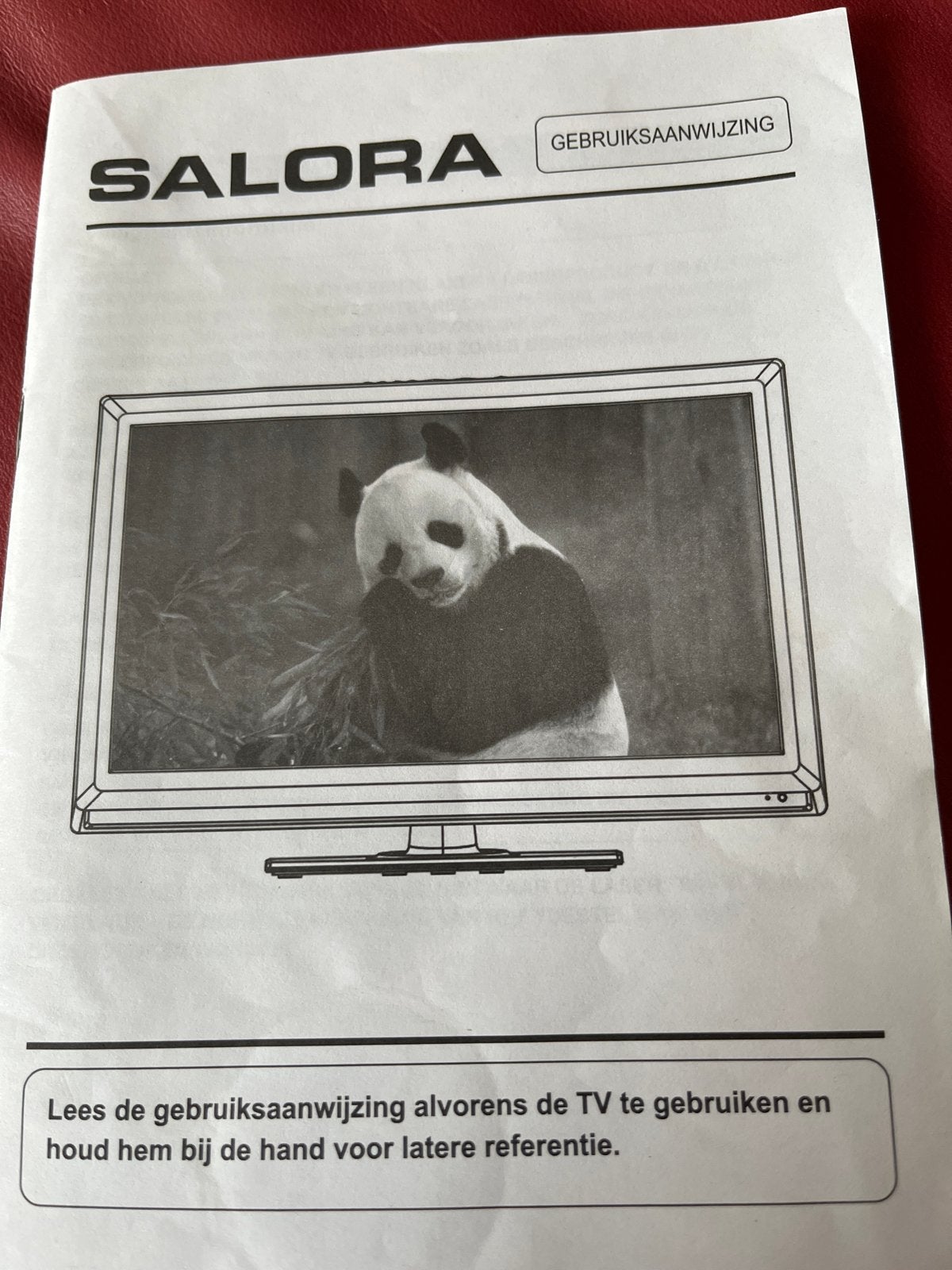 Salora LED TV - 21.5 inch (54.6 cm) - LED2226FHDVXWH, Audio, Tv en Foto, Ophalen, 40 tot 60 cm, Full HD (1080p), Gebruikt