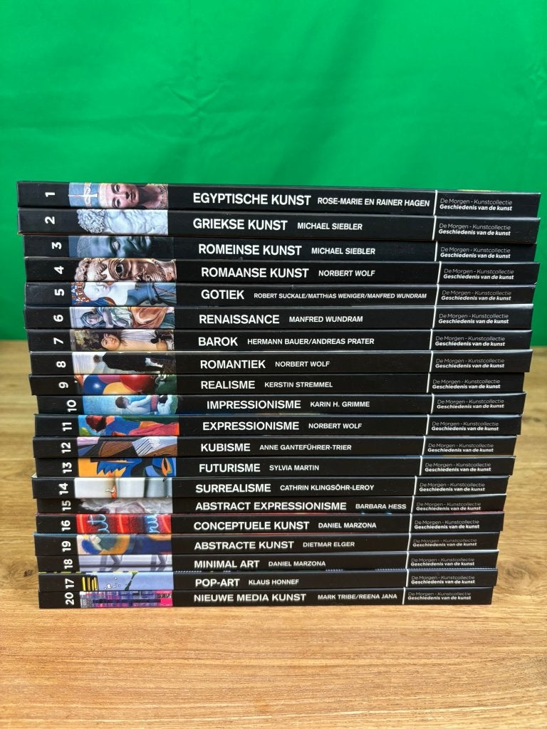 De Morgen kunstcollectie: complete reeks van 20 boeken, Ophalen, Gelezen, Overige onderwerpen