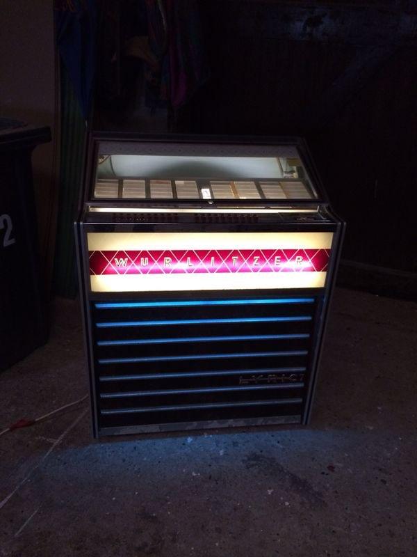 jukebox, Gebruikt, 1950 tot 1960, Wurlitzer, Ophalen