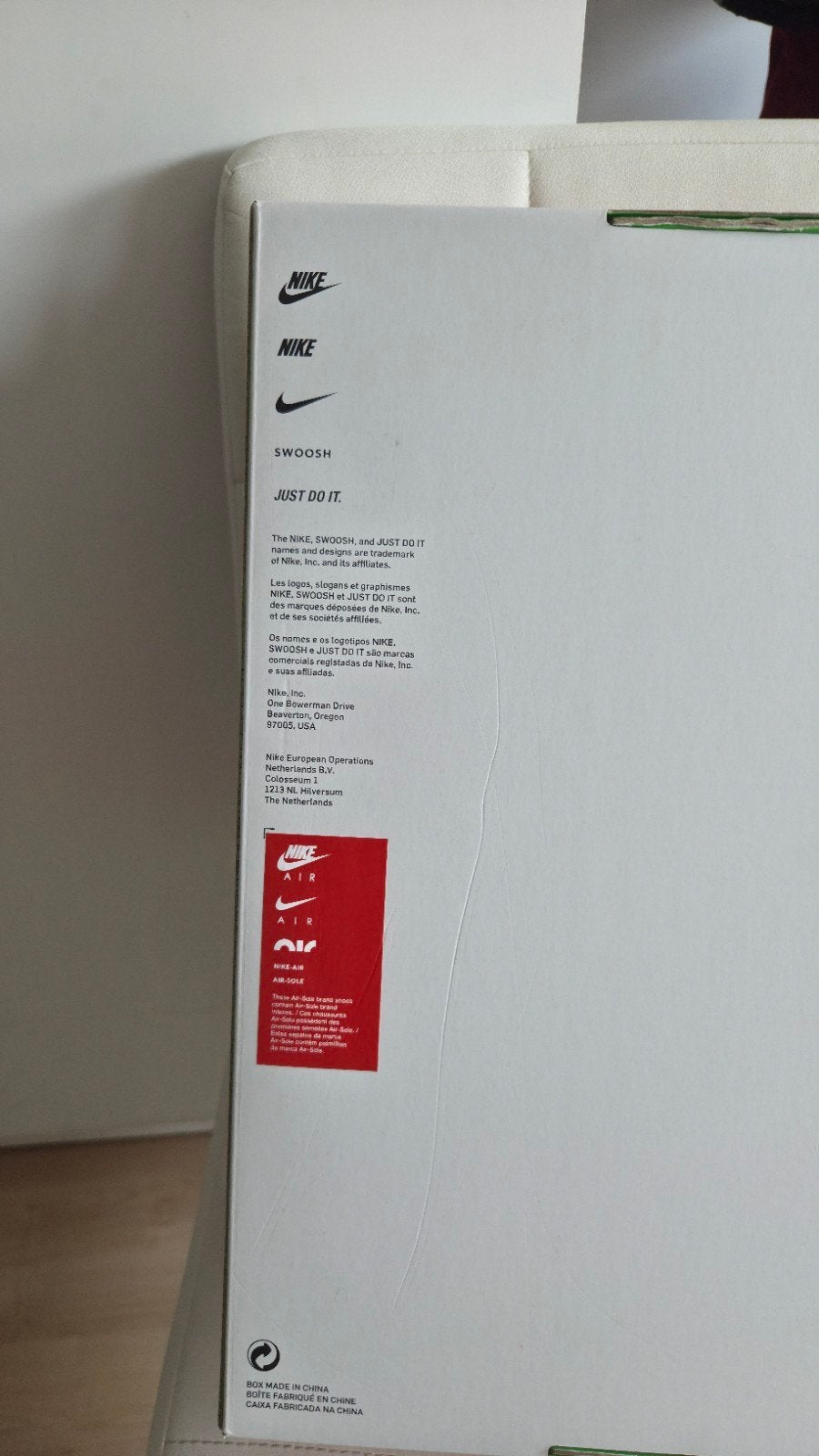 Nike Air Force 1 Mid x Off-White Pine Green, Kleding | Heren, Ophalen, Nieuw