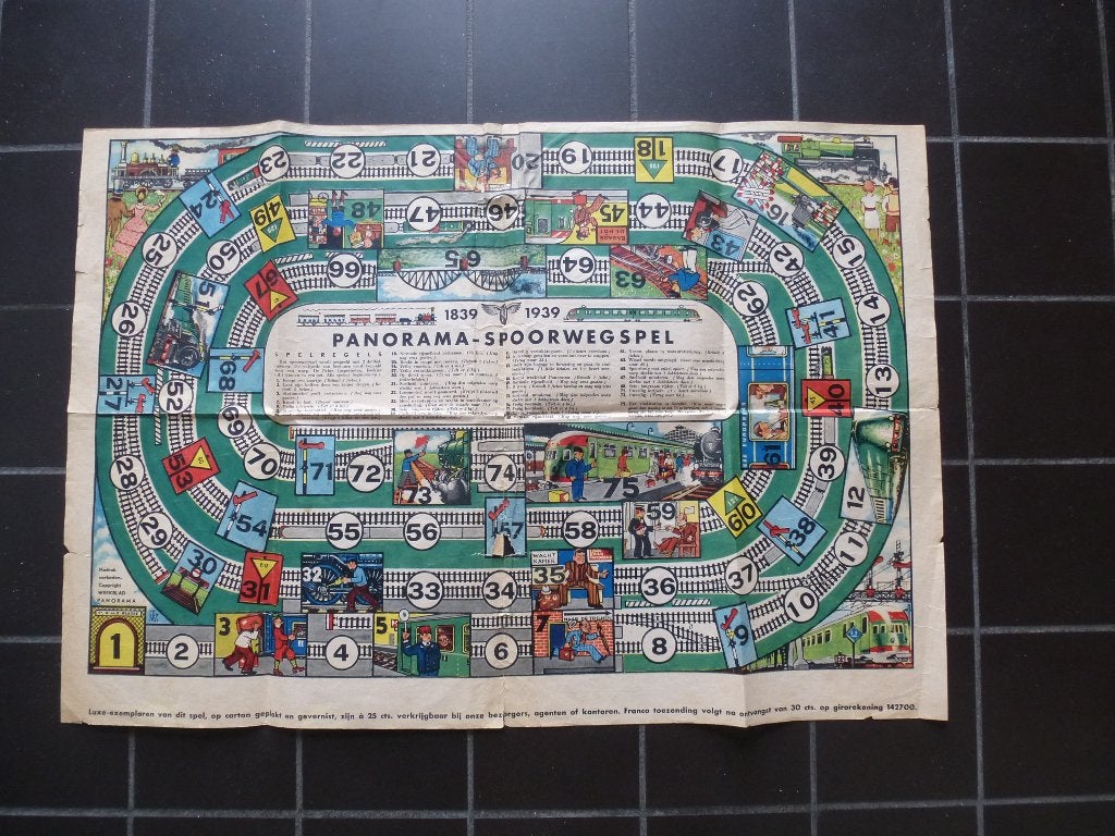Panorama spoorwegspel, 1939, Ophalen of Verzenden