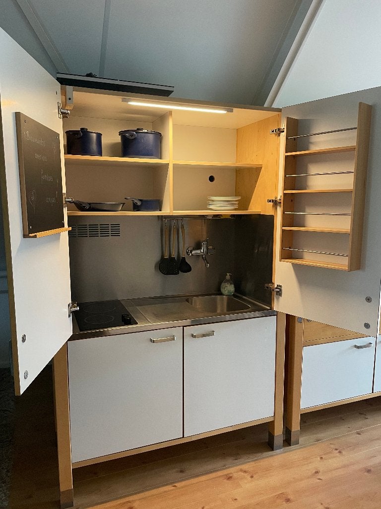 Kitchenette Ikea Värde prijs 450 euro, Ophalen, Gebruikt, 100 tot 150 cm, 200 cm of meer