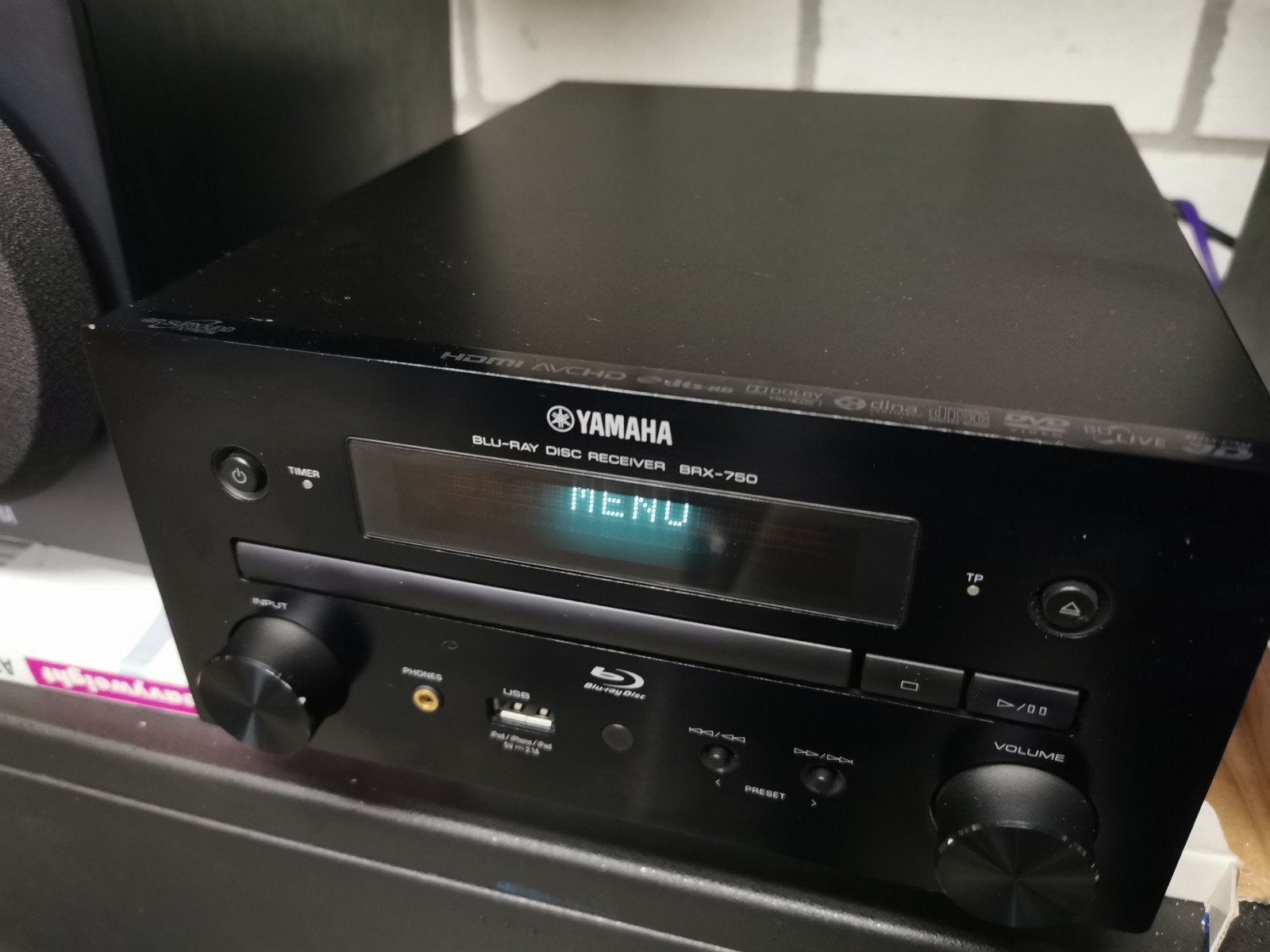 Yamaha compacte blu ray set. Zeer goed geluid., Ophalen, Gebruikt, Overige merken