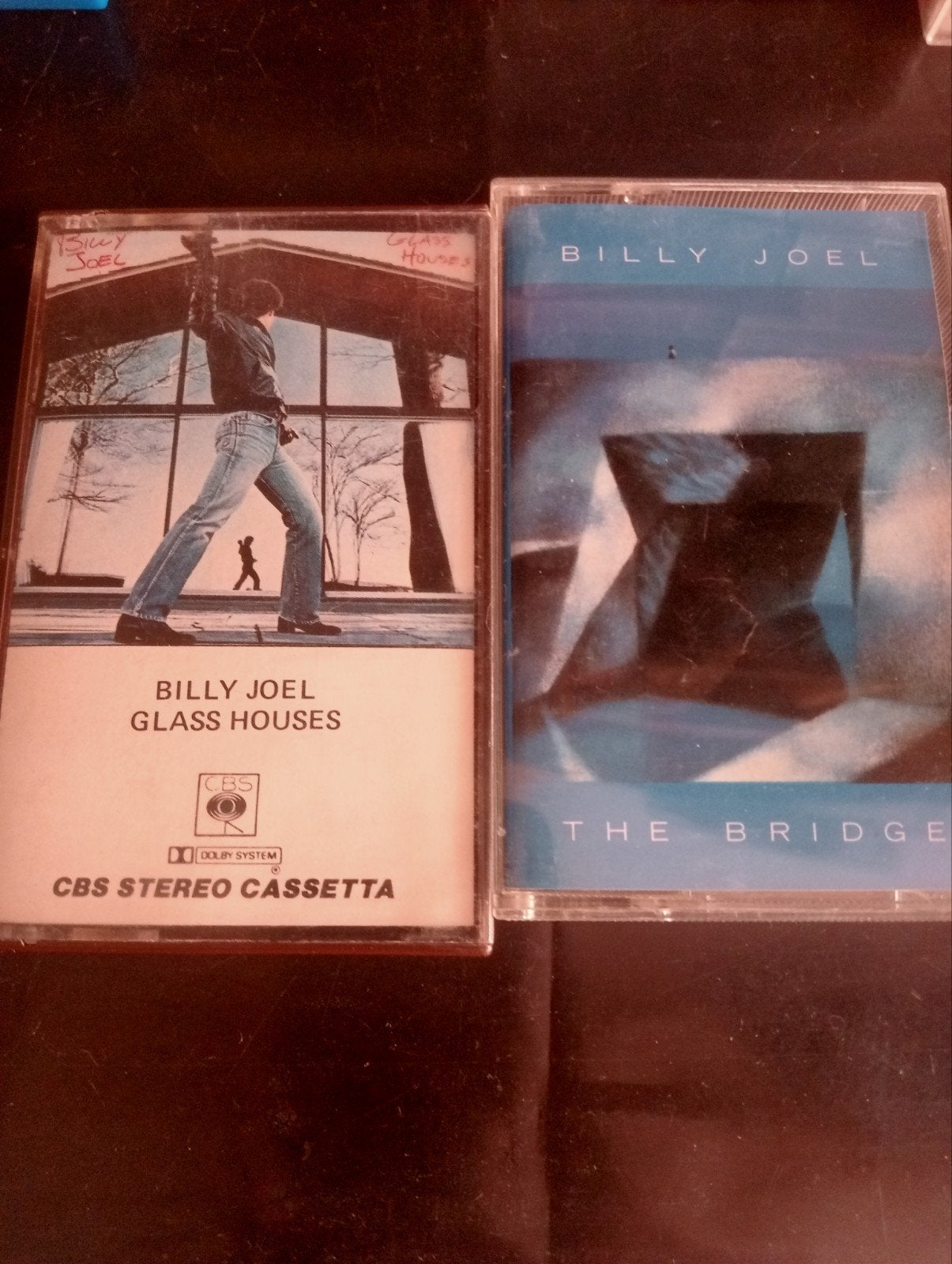 Billy Joel Cassettes: Glass Houses & The Bridge, Gebruikt, 2 t/m 25 bandjes, Ophalen of Verzenden, Origineel